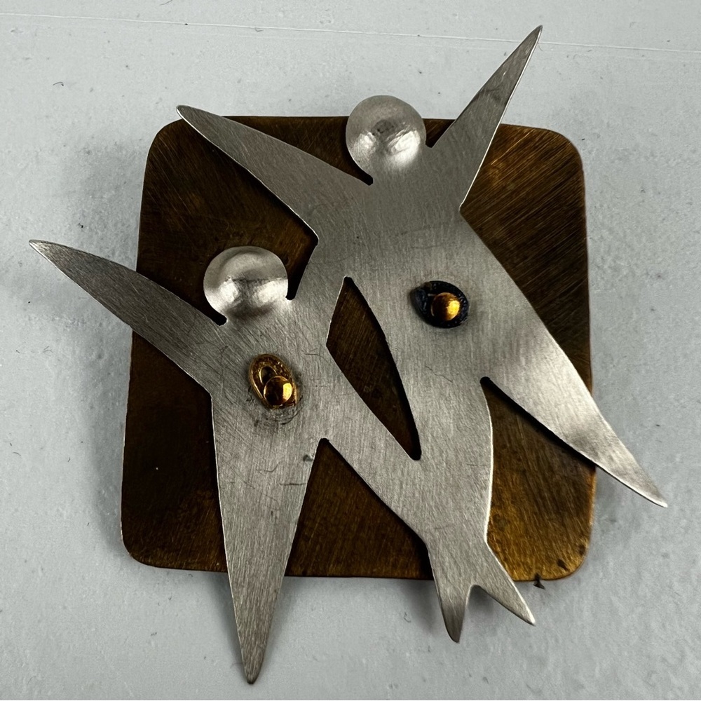 Mixed Media Brooch